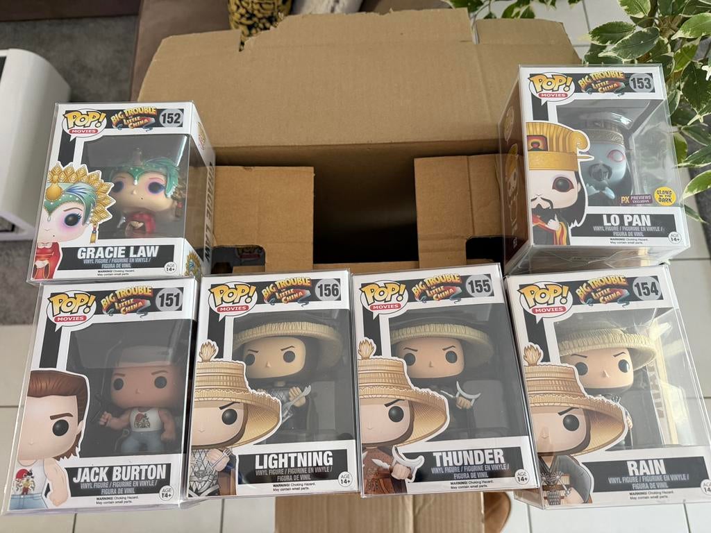 Funko Pop ensemble  jack burton avec protection très rare, Collections, Enlèvement, Comme neuf