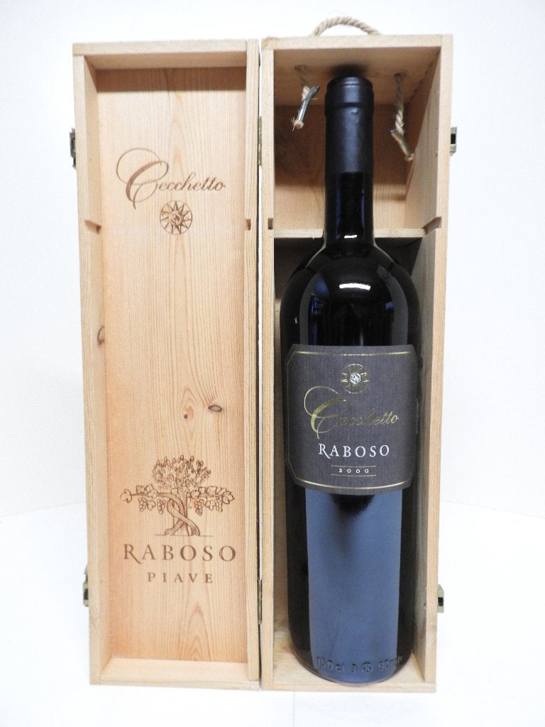 Wijn "Cecchetto Rabosa" van 2000, Magnum 1,5 liter., Ophalen, Nieuw, Italië, Rode wijn