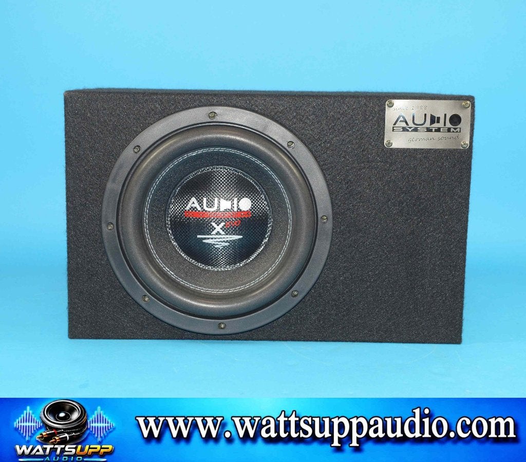 Audio System X10EVO 10 inch subwoofer XION 600/1000W, Ophalen of Verzenden, Nieuw