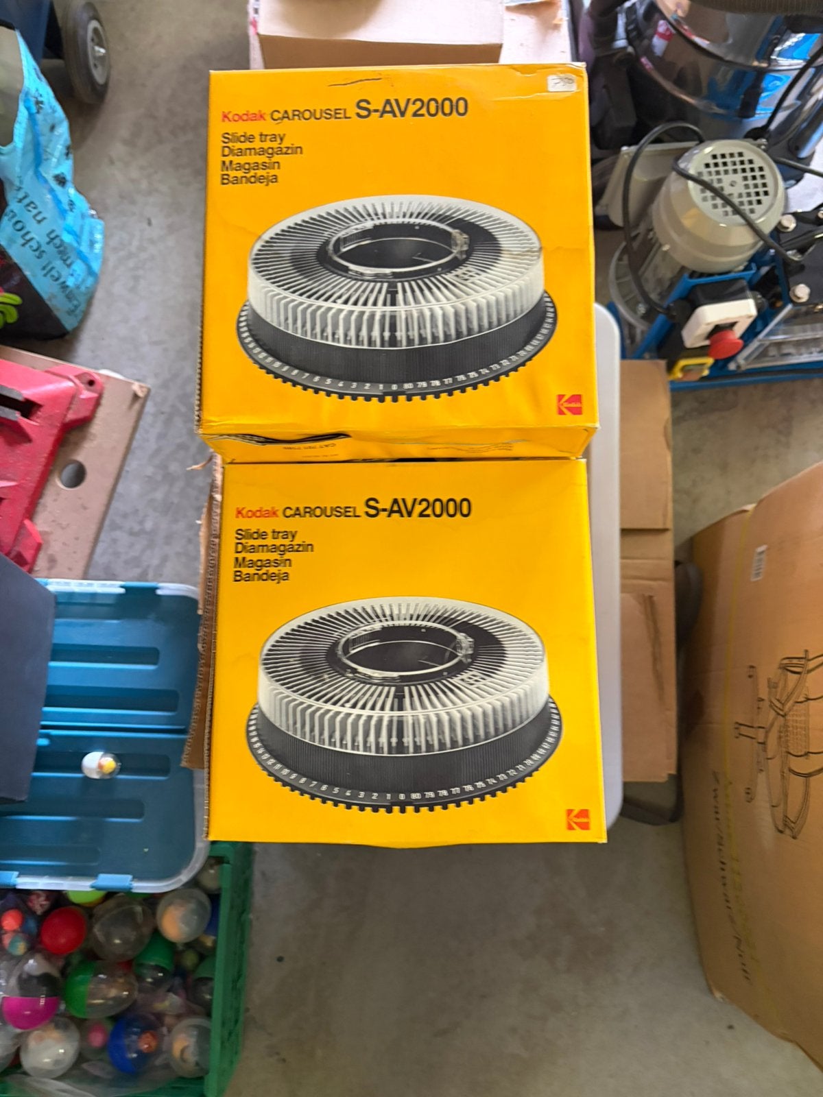 Lot de Kodak Carousel S-AV2000, TV, Hi-fi & Vidéo, Enlèvement ou Envoi, Utilisé, Kodak