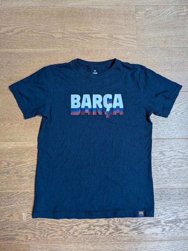 t-shirt original de FC Barcelona - taille 164 (14 ans), Kinderen en Baby's, Ophalen, Gebruikt