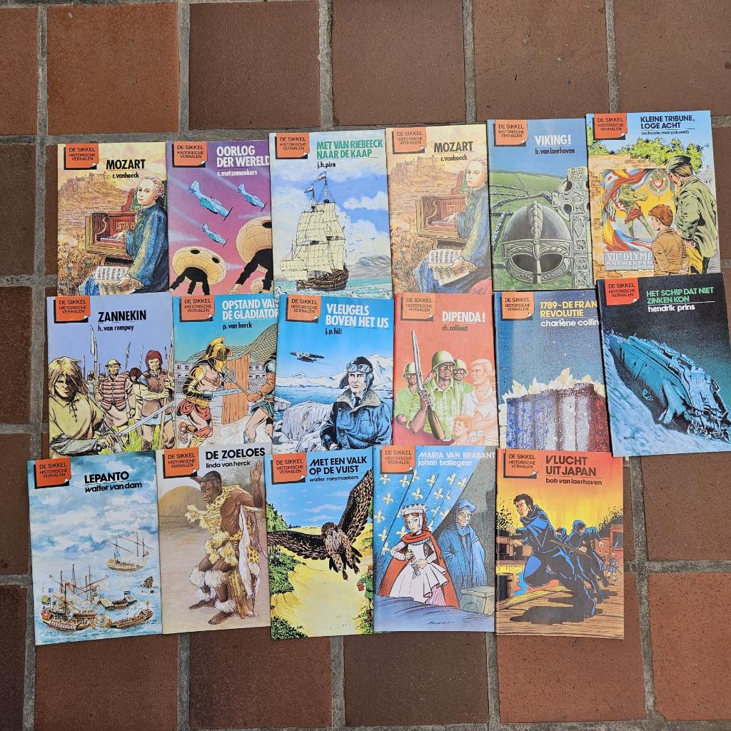 Historische verhalen De Sikkel, Boeken, Ophalen, Gelezen