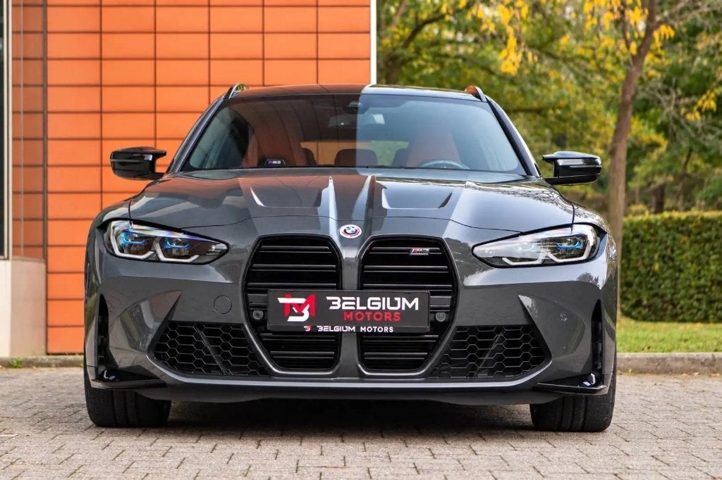 BMW M3 Competition Touring xDrive - HK - Laser - Cuir, Autos, Cuir, Argent ou Gris, Achat, 375 kW