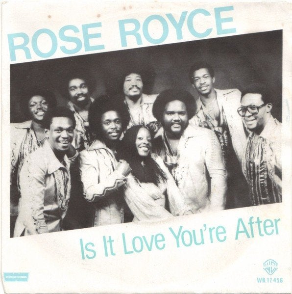 vinylsingle rose royce : is it love your after--, Gebruikt, 7 inch, Ophalen of Verzenden, Pop