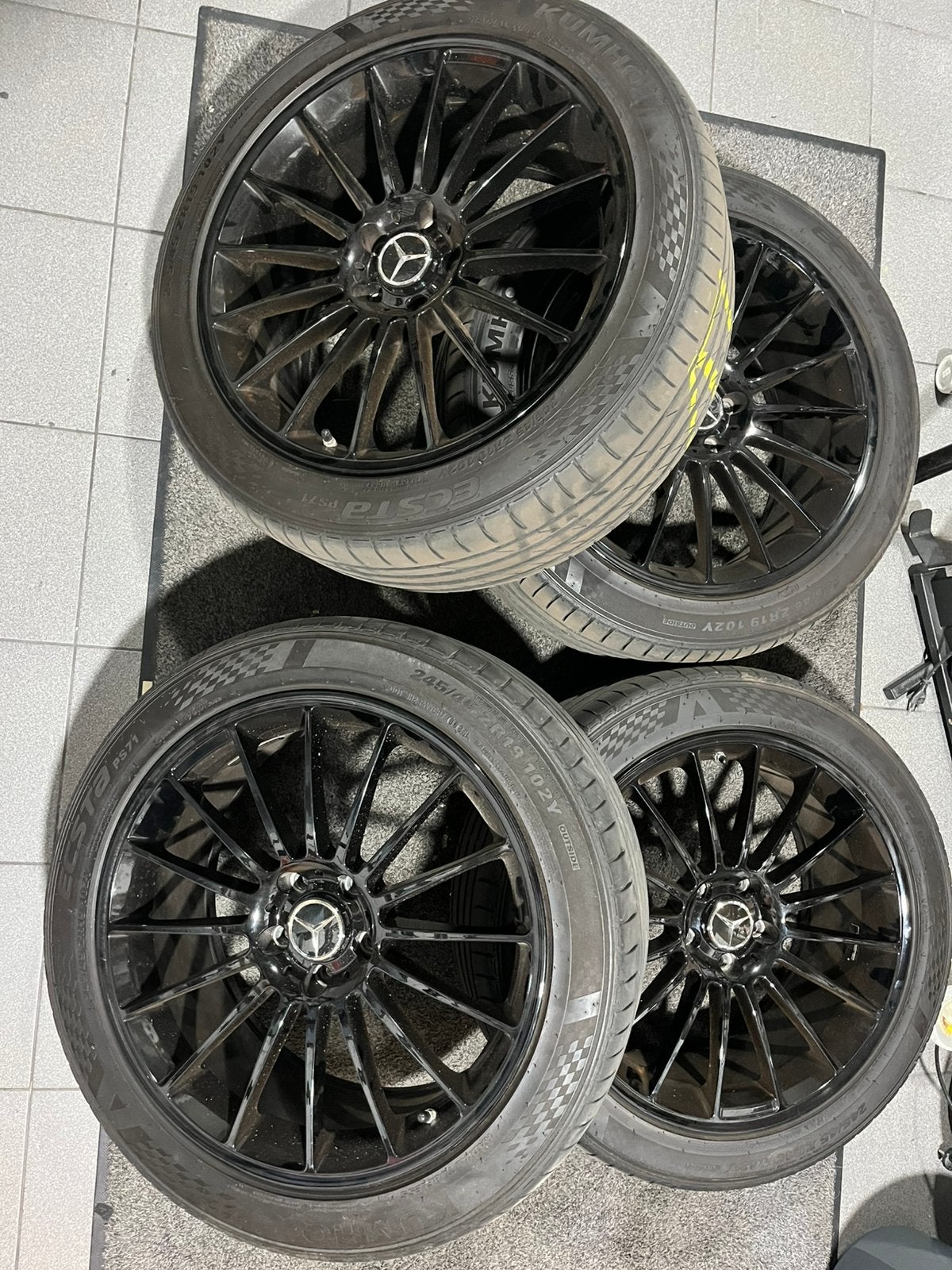 Mercedes velgen 19”, Auto-onderdelen, Banden en Velgen, Ophalen, Velg(en)