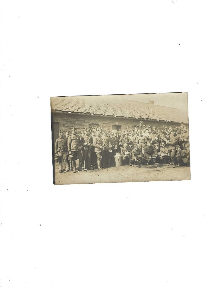 Photo de militaires, Envoi, Utilisé, Photo