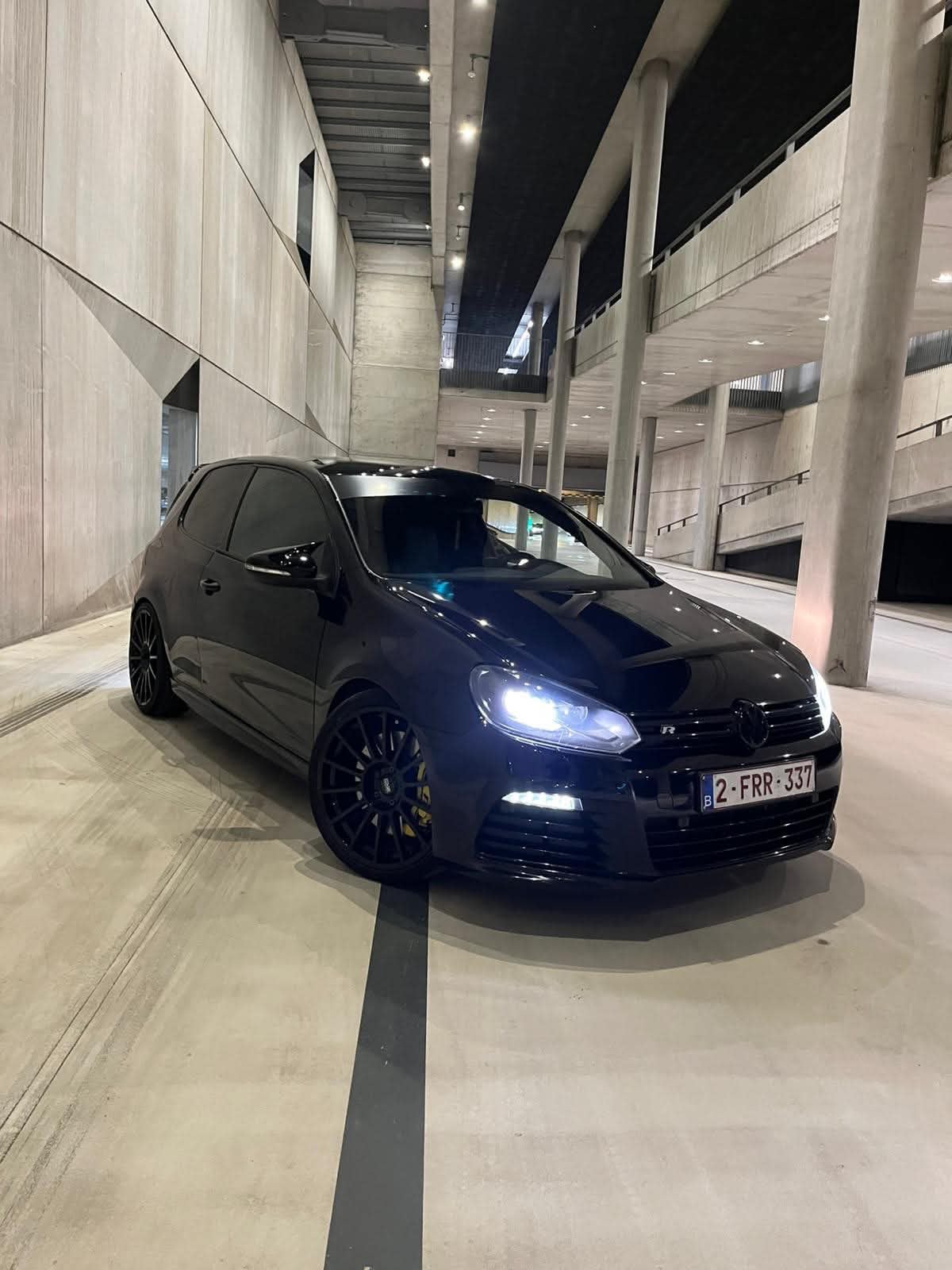 Golf VI R, Auto's, Automaat, Zwart, Zwart, Vierwielaandrijving
