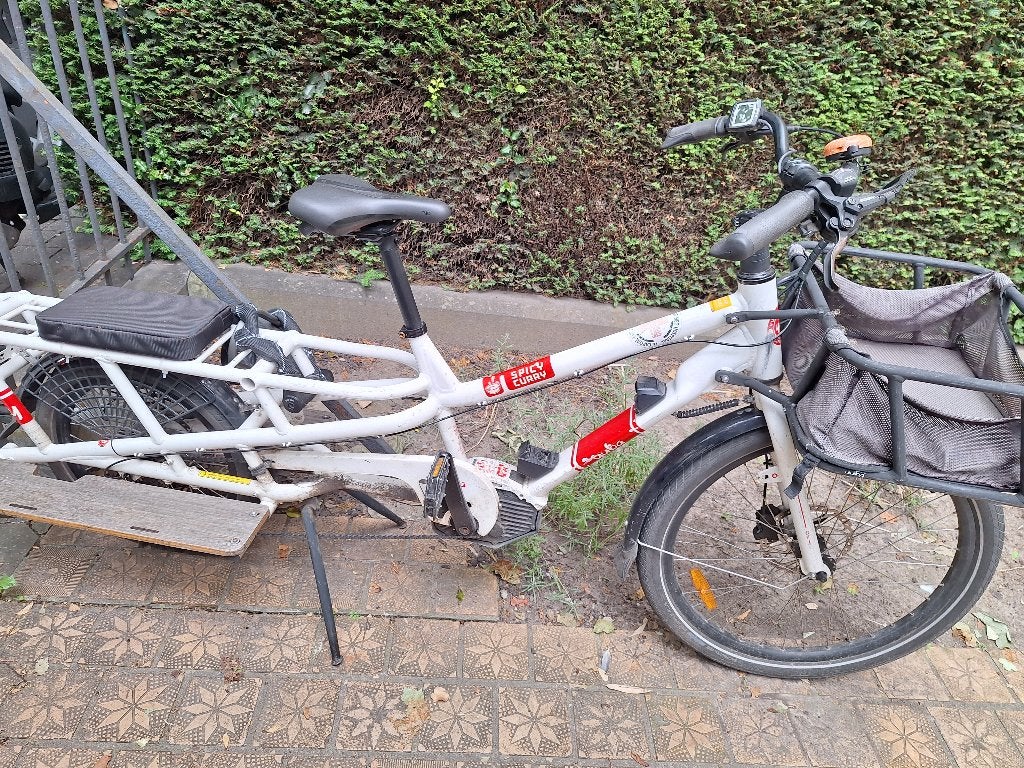 elektrische longtailfiets, Ophalen, Gebruikt, 50 km per accu of meer
