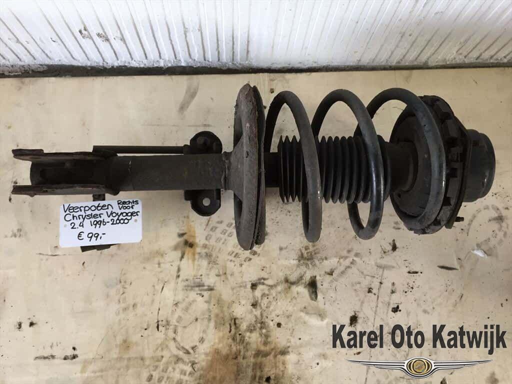 Veerpoten rechts voor Chrysler Voyager 2.4 1996-2000, Autos : Pièces & Accessoires, Suspension & Châssis, Utilisé, Enlèvement ou Envoi