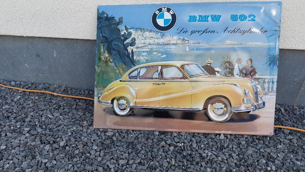 metalen afdruk van bmw 502, Ophalen