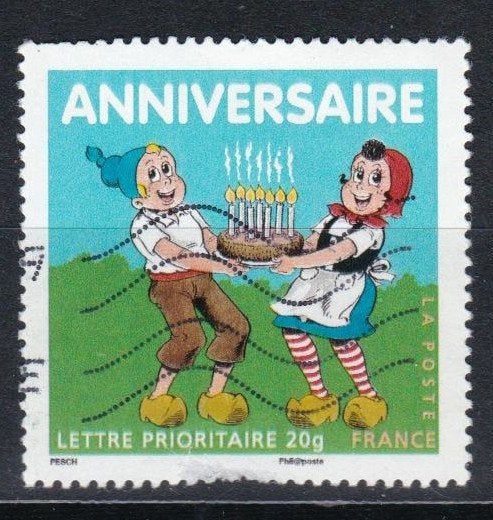 France 2007 - Numéro 4081, Enlèvement ou Envoi, Affranchi