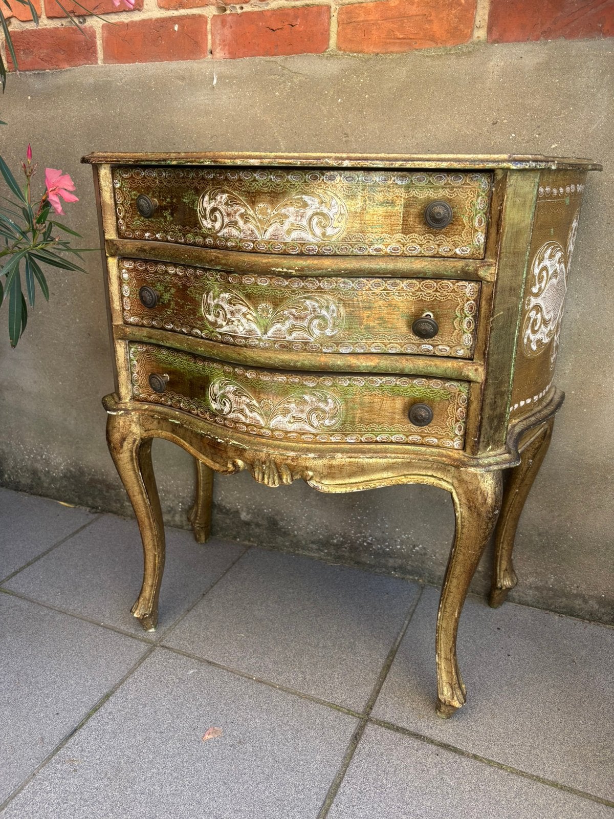 Vintage Florentijns lasekastje, Enlèvement, Comme neuf