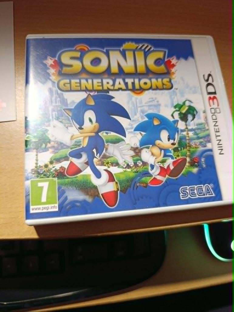 Sonic Generations pour Nintendo 3ds, Games en Spelcomputers, Games | Nintendo 2DS en 3DS, Ophalen of Verzenden, Zo goed als nieuw
