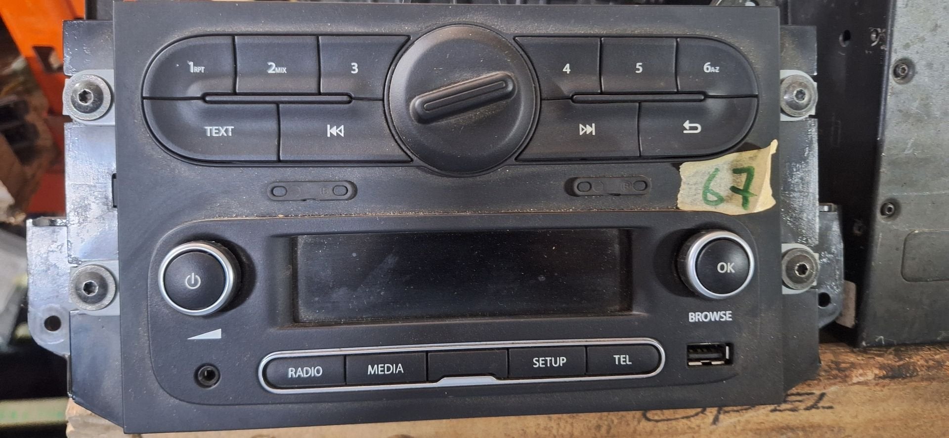 Originele Renault Autoradio met Bluetooth & USB - 281152834R, -, Utilisé, -, -