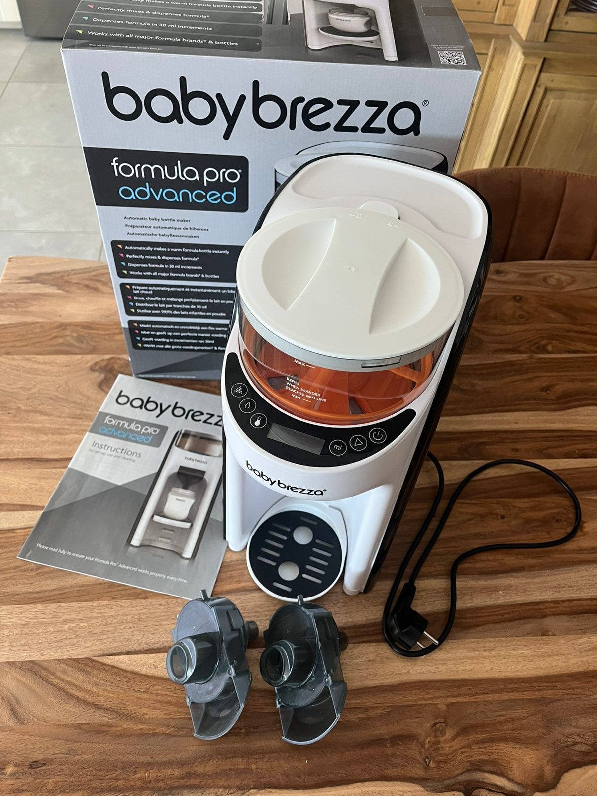 Baby Brezza Formula Pro Advanced, Ophalen, Zo goed als nieuw, Flessenmaker, BPA-vrij
