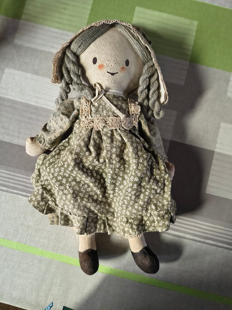 poupée en tissu, poupée en tissu, type Holly Hobbie, Enlèvement ou Envoi