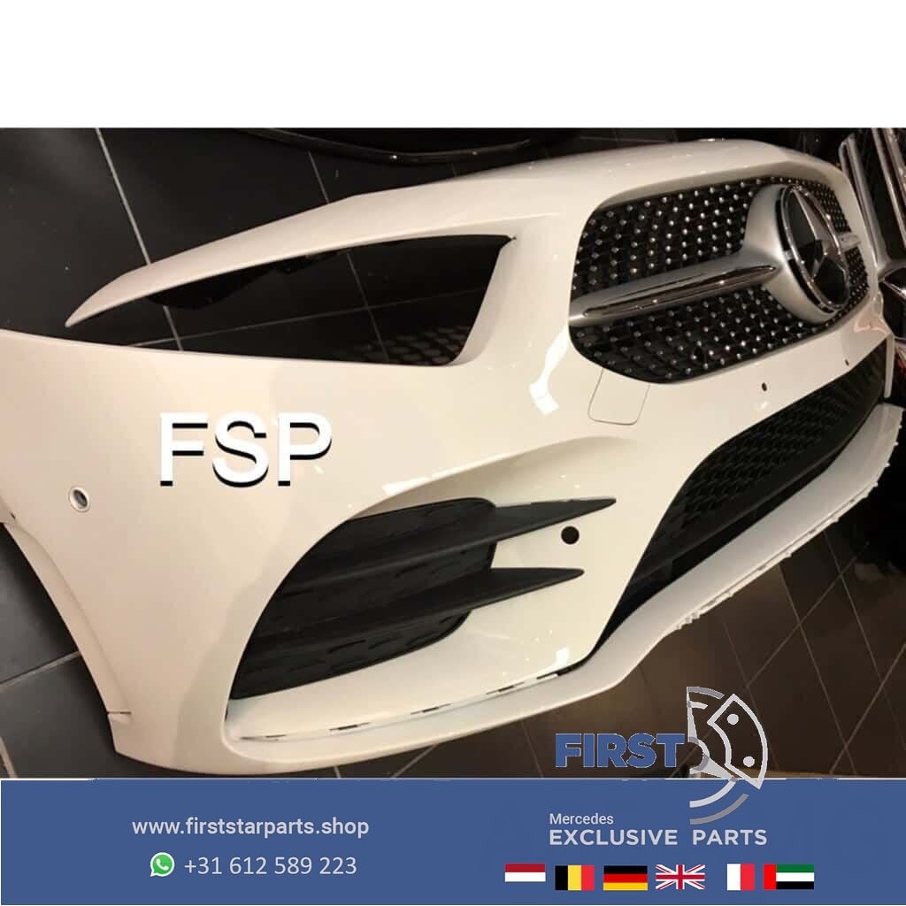 W177 A35 AMG Voorbumper Mercedes A Klasse 2018-2020 Compleet, Gebruikt, -, Voor, Ophalen of Verzenden