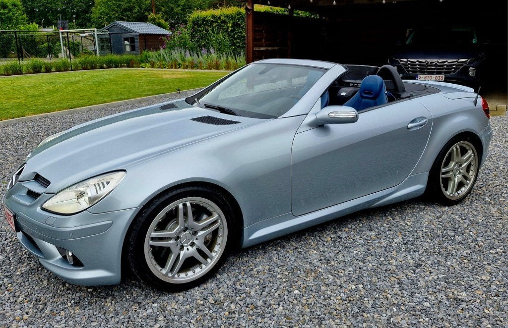 mercedes slk 200 r171 2004, Achterwielaandrijving, Cabriolet, Parkeersensor, Handgeschakeld