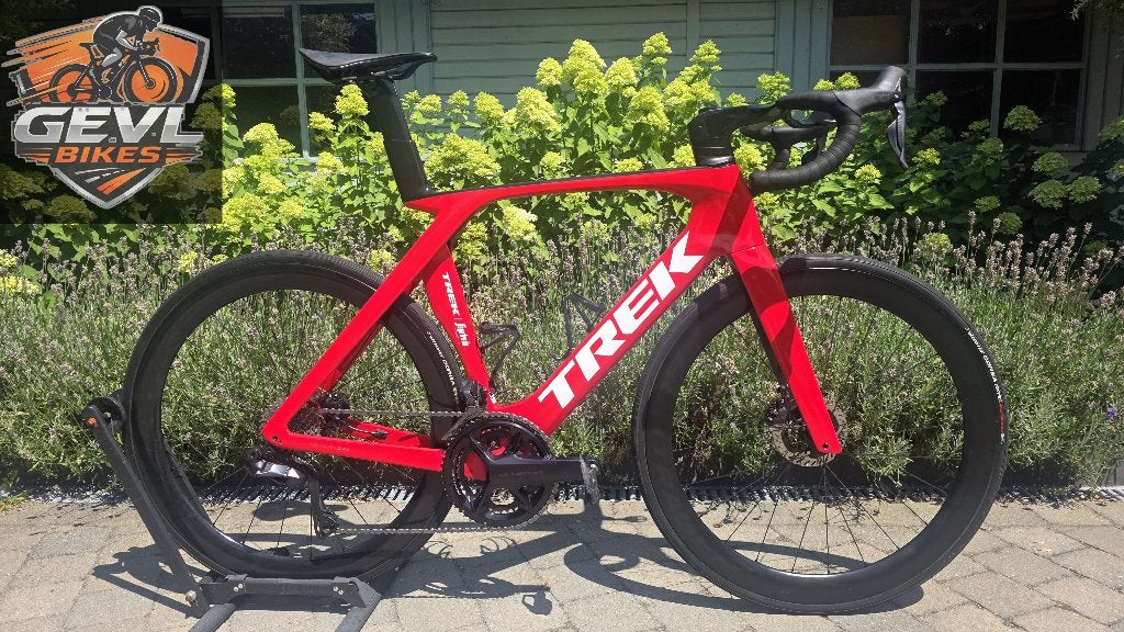 Trek Madone SLR7 Gen 7 Ultegra DI2 12v + roues en carbone, 57 à 61 cm, Enlèvement, Comme neuf, Carbone