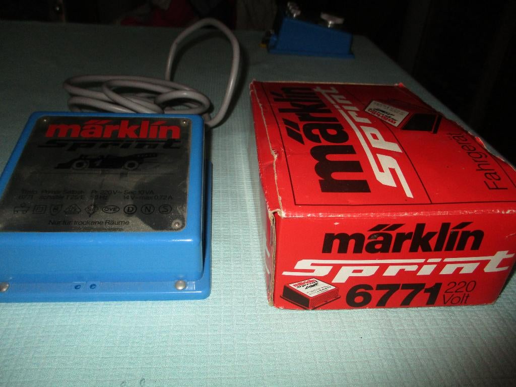 Marklin Sprint Transfo 6771, Hobby en Vrije tijd, Ophalen of Verzenden, Gebruikt, Transformator of Voeding, Märklin