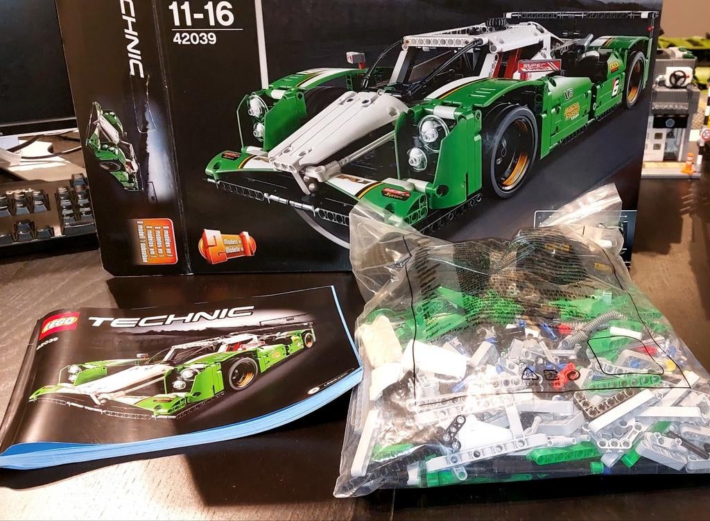 Lego 42039 Le Mans racecar, Kinderen en Baby's, Speelgoed | Duplo en Lego, Ophalen, Zo goed als nieuw, Complete set, Lego