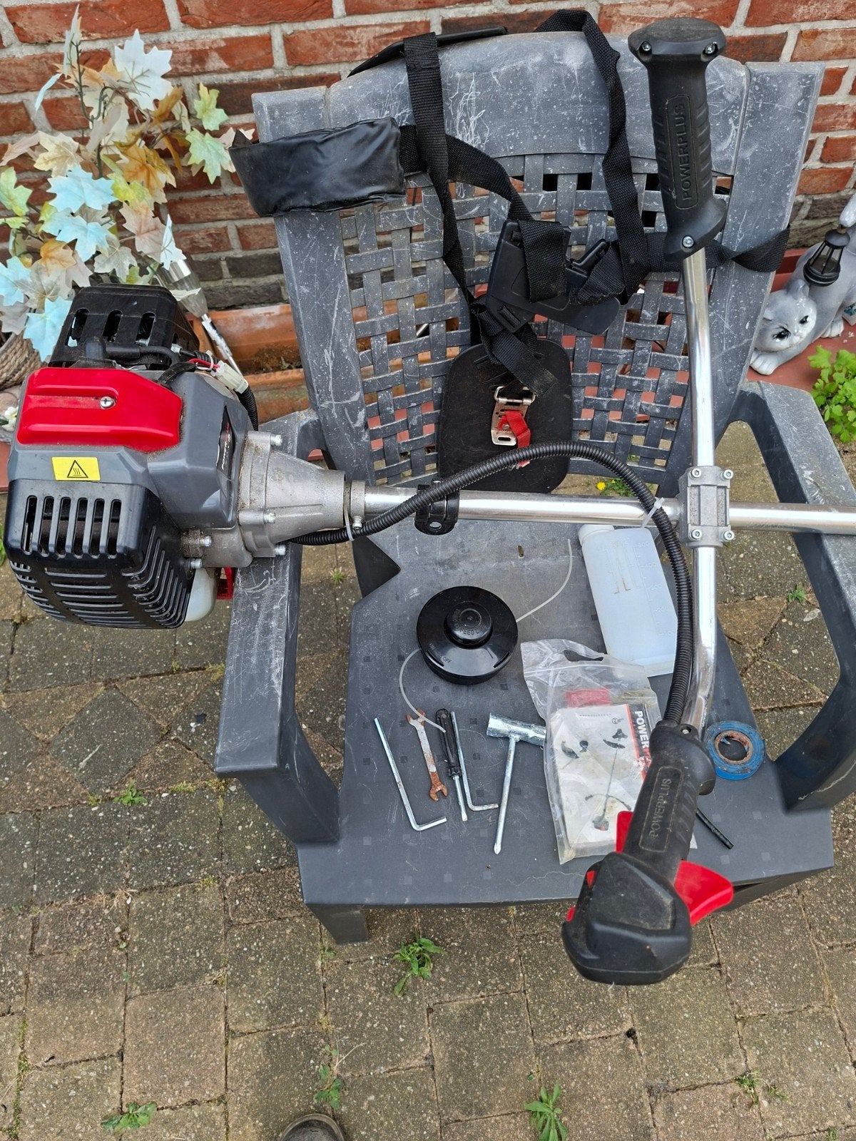 Bosmaaier powerplus, Ophalen