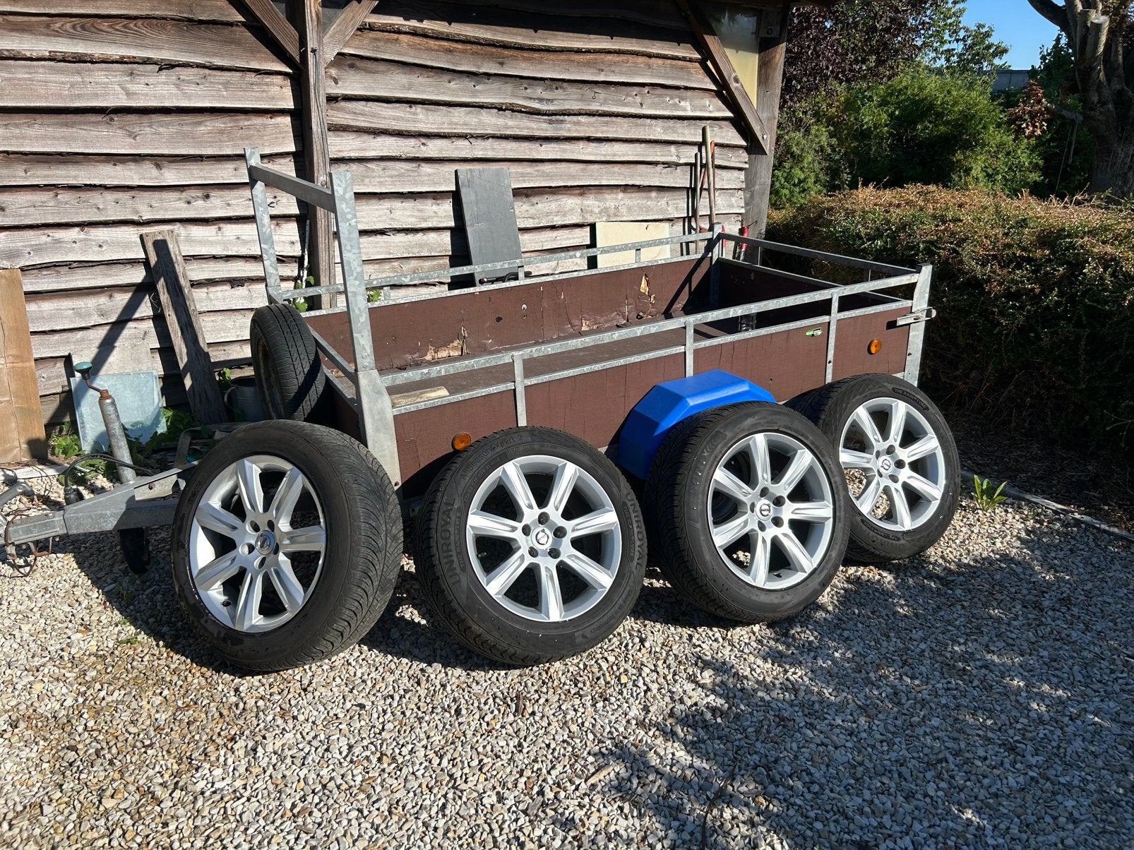 Wielen plus Volvo V90/60 17-inch banden, Ophalen, Volvo