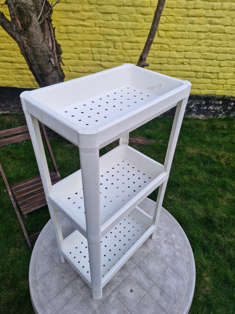 IKEA witte kolomplank voor badkamer, Ophalen