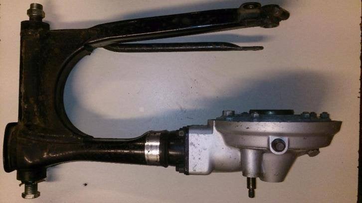 Yamaha Seca 11M XJ750 achterbrug met cardan XJ 750 swingarm, Motoren, Ophalen of Verzenden, Gebruikt