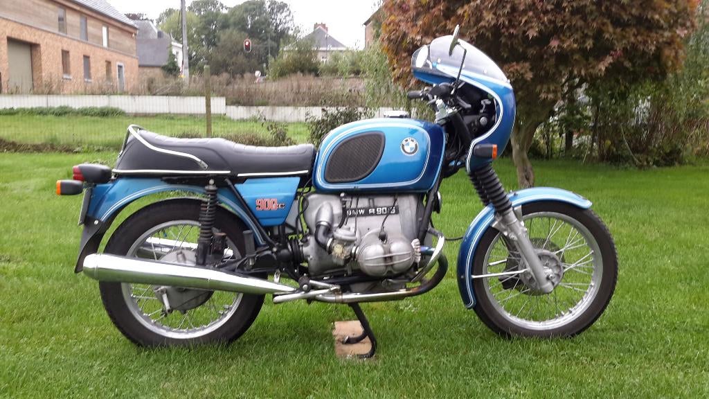 BMW  900/6 de 1976, Motoren, Motoren | BMW, Cardan-aandrijving, 2 cilinders, Gebruikt, 900 cc