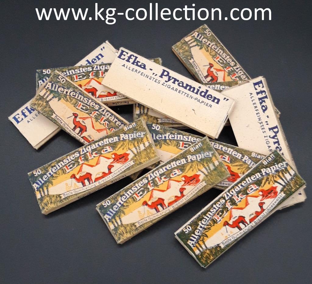 Duitse Efke Pyramiden sigarettenblaadjes wo2, Verzamelen, Ophalen of Verzenden, Overige soorten, Overige typen