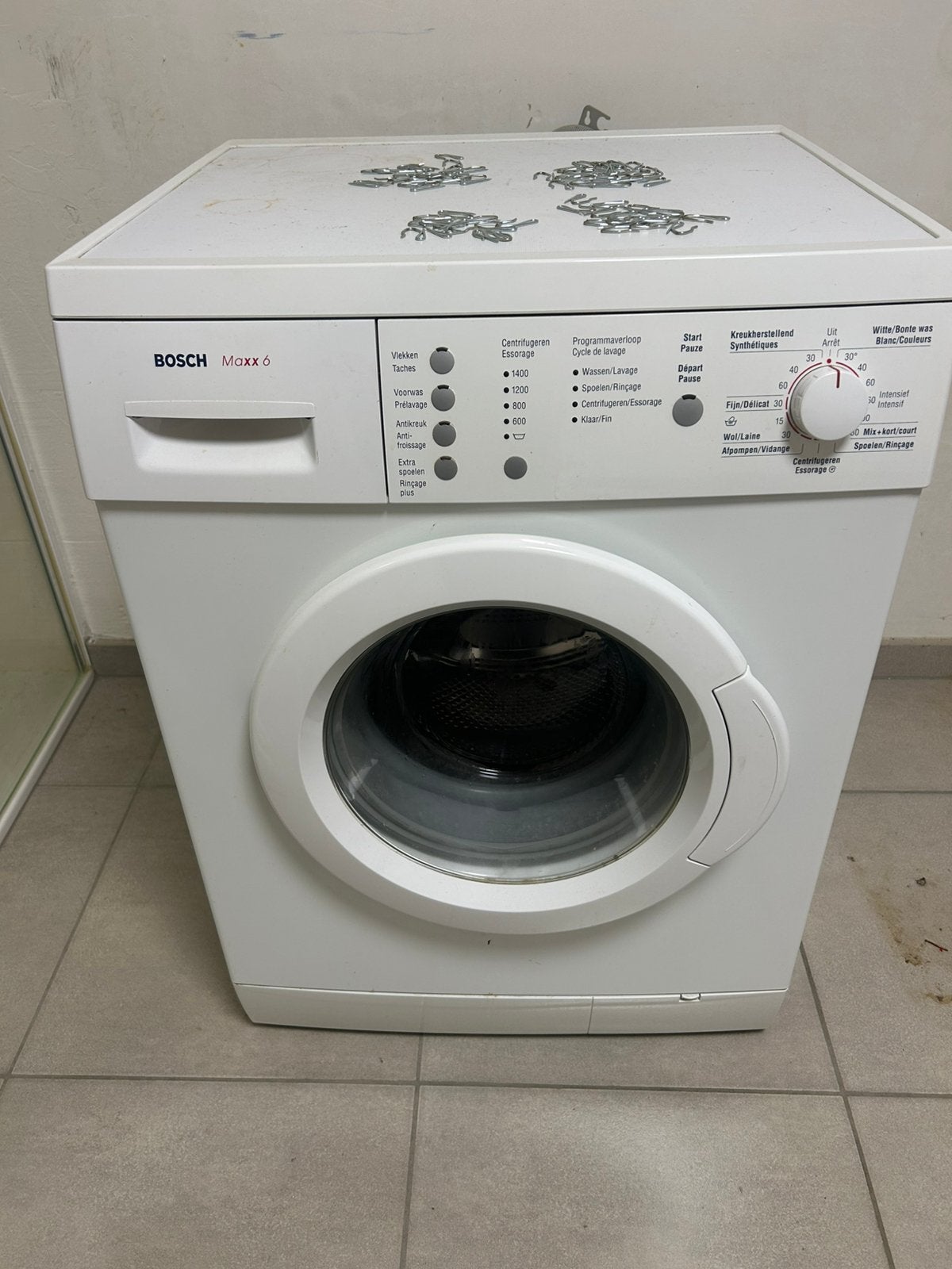 Wasmachine Bosh 6kg, Ophalen, Gebruikt