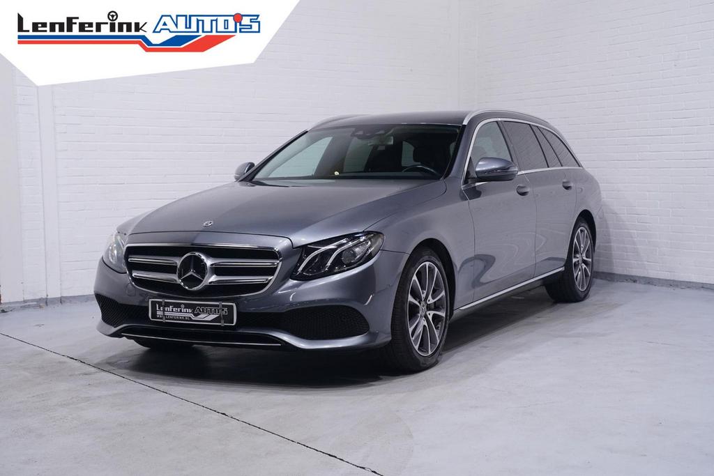 Mercedes-Benz E 350 Estate d 4Matic Avantgarde Head up Burme, Autos, Mercedes-Benz, Argent ou Gris, Achat, Entreprise, Noir