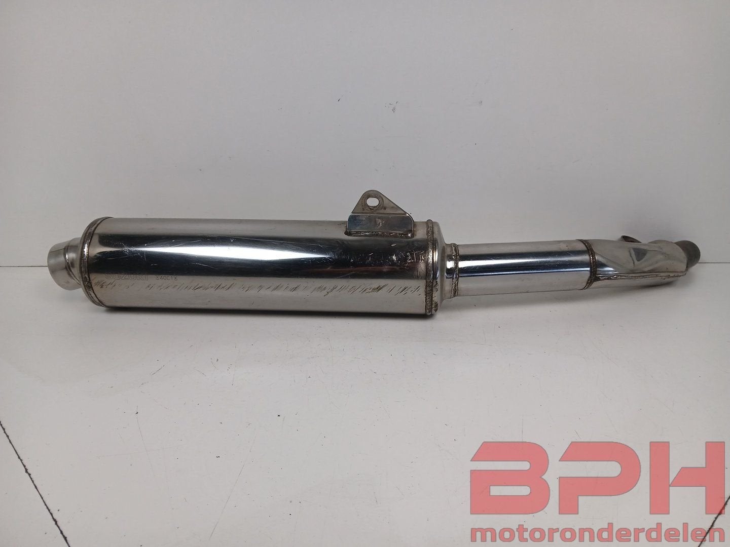 Uitlaat demper rechts Suzuki GSX-R 1100 1989 t/m 1992 exhaus, Gebruikt, -, -, Ophalen of Verzenden