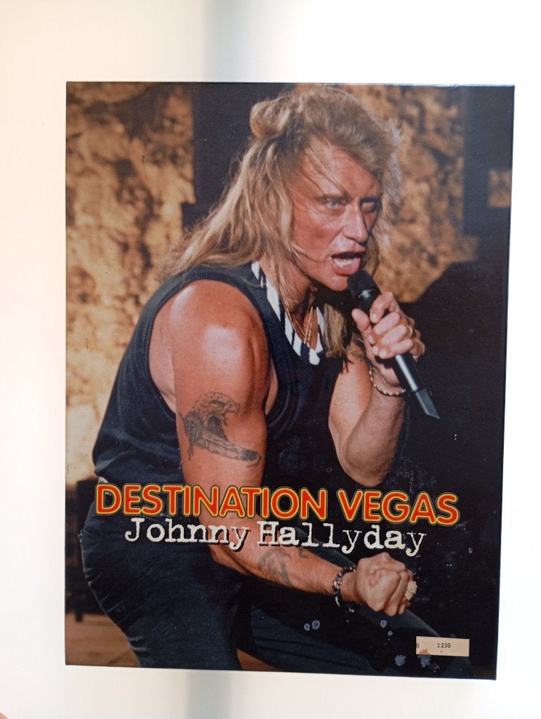 DESTINATION VEGAS JOHNNY HALLYDAY, Enlèvement ou Envoi, Rock 'n' roll, Comme neuf, Coffret