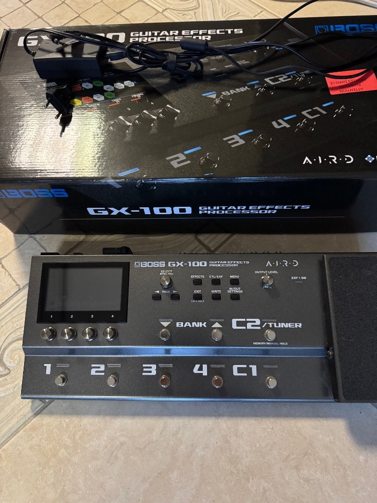 Pédale multi-effets pour guitare Boss GX-100, Musique & Instruments, Enlèvement ou Envoi, Comme neuf, Multi-effet