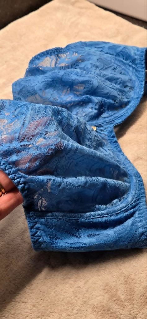 AUBADE „Love Soul” blauwe lingerieset (95 E) - Nieuw, Kleding | Dames, Ondergoed en Lingerie, Aubade, Ophalen of Verzenden, Blauw