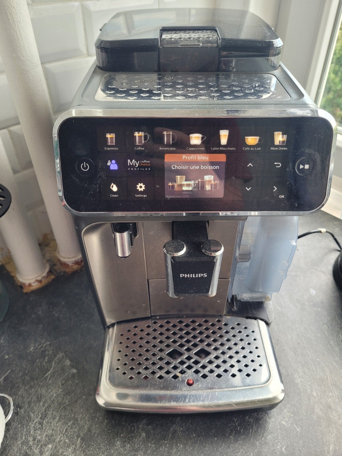 machine a café a grain automatique  philips, Enlèvement, Utilisé, Café en grains