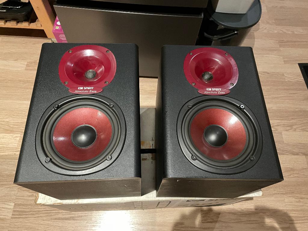 Moniteurs Soundcraft Spirit Absolute Zero - paire, Autres marques, 60 à 120 watts, Enlèvement, Utilisé