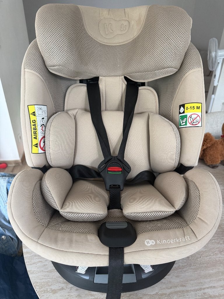 Kinderkraft autostoeltje, Gebruikt, Verstelbare rugleuning, Isofix, Ophalen