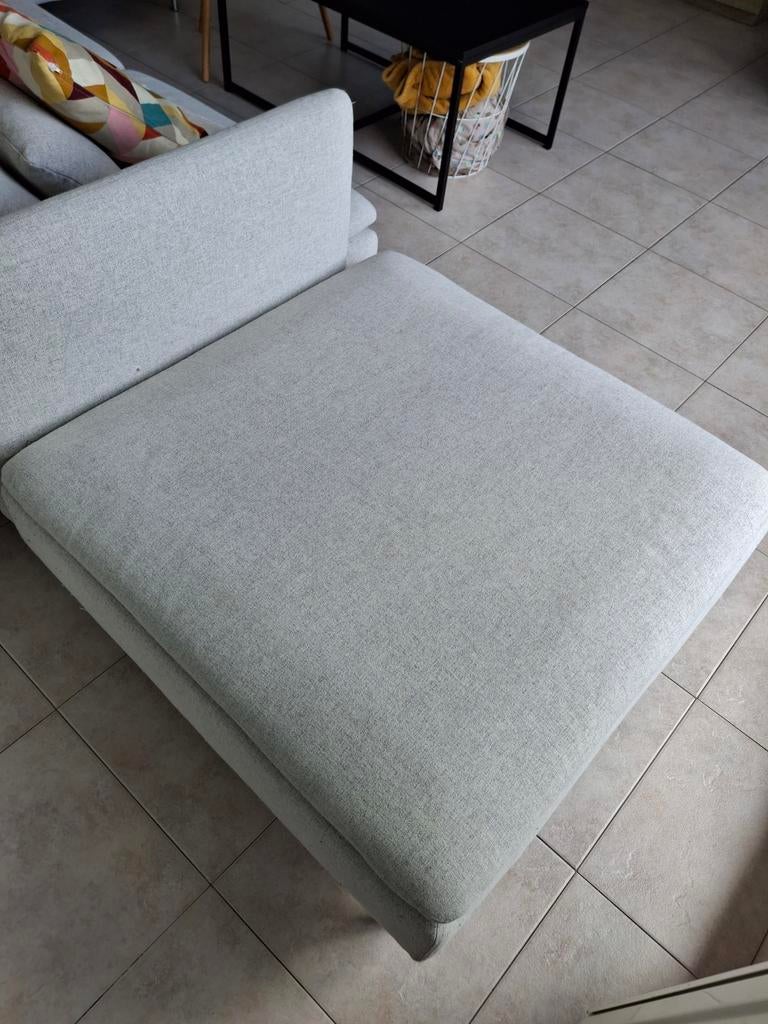 Soderhamn voetbank beige/grijs, Huis en Inrichting, Ophalen, Grijs