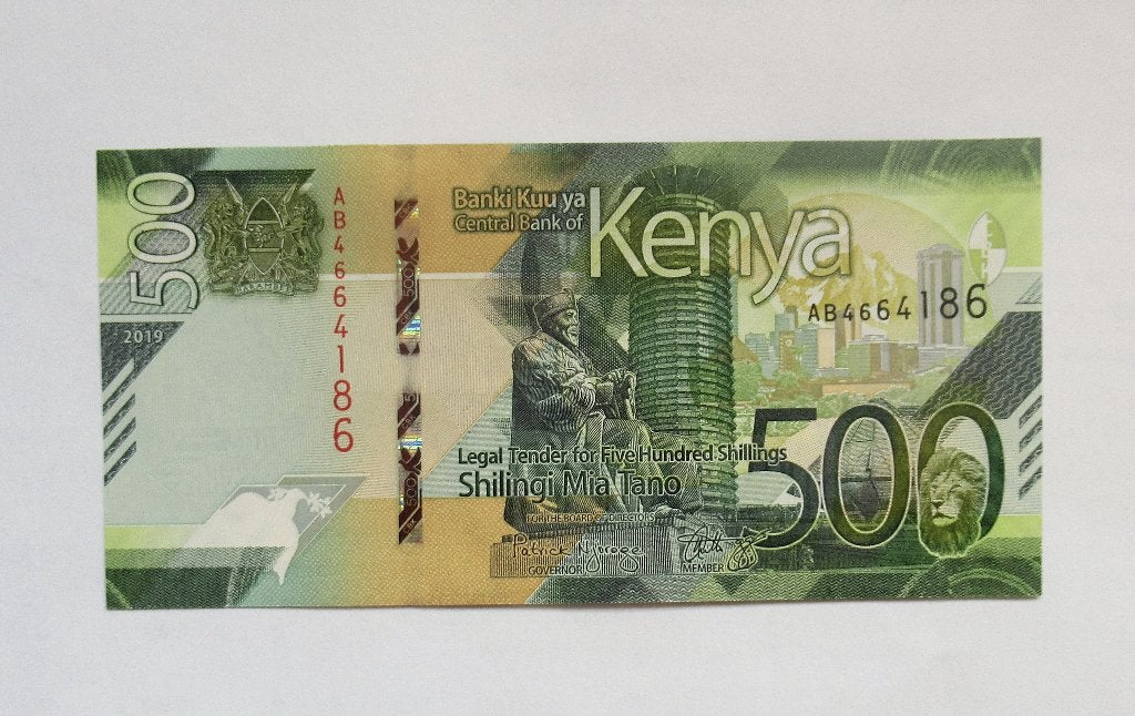 Kenia 500 Shilings 2019, Timbres & Monnaies, Envoi
