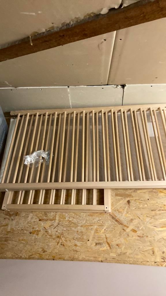 Houten kinderbedje ikea, Enlèvement