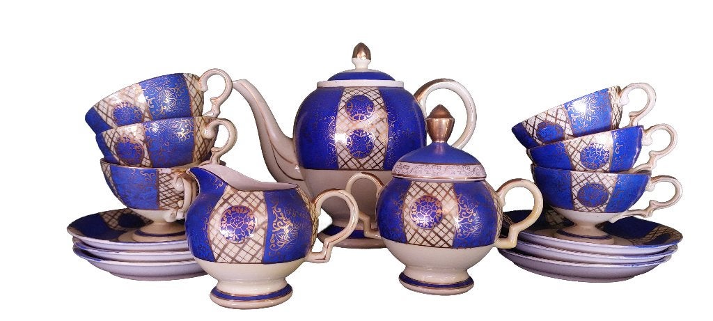 VINTAGE YAMASAN THEESERVIES, Antiek en Kunst, Ophalen