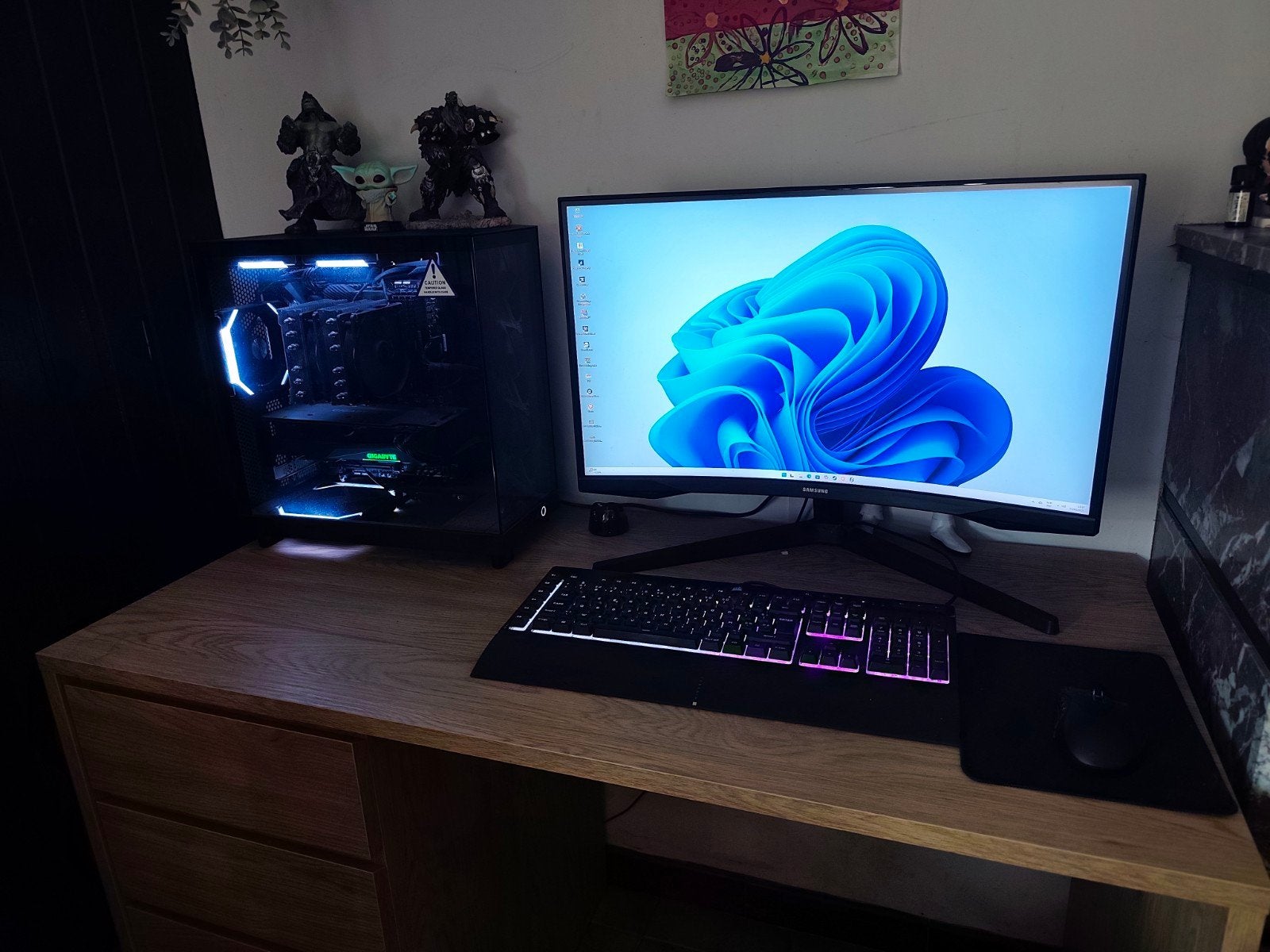 PC de jeu 8 cœurs i7//RX 6800 XT 16 Go de vRAM//32 Go de RAM, Informatique & Logiciels, Ordinateurs de bureau, Enlèvement
