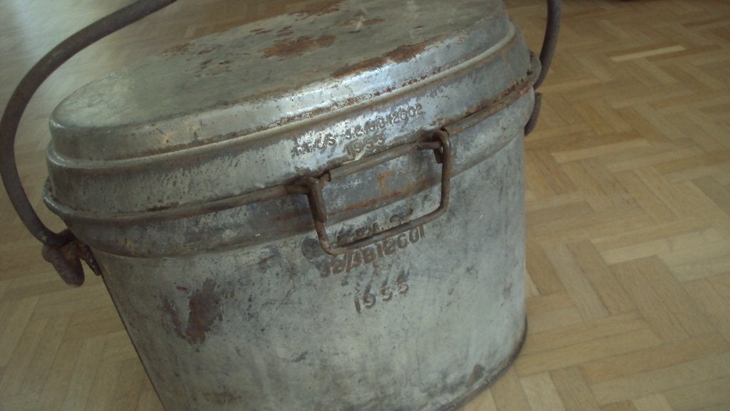 Grande chaudière de l'armée anglaise de 1953 pour peloton, Collections, Objets militaires | Général, Enlèvement ou Envoi