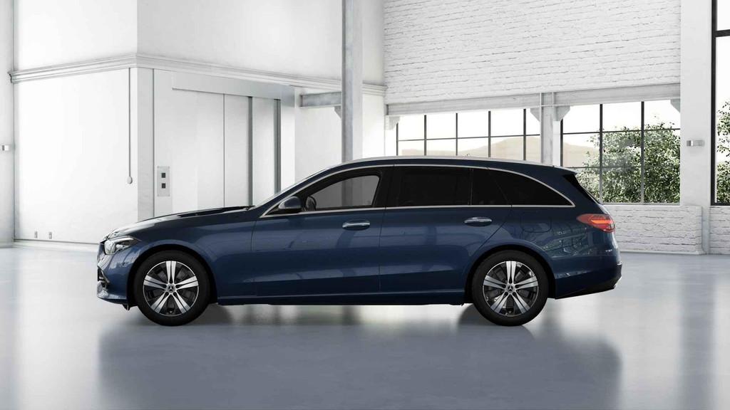 Mercedes-Benz C-Klasse 300 DE Break Luxury Line Panoramisch, Autos, 1800 kg, Entreprise, Hybride Électrique/Diesel, Automatique