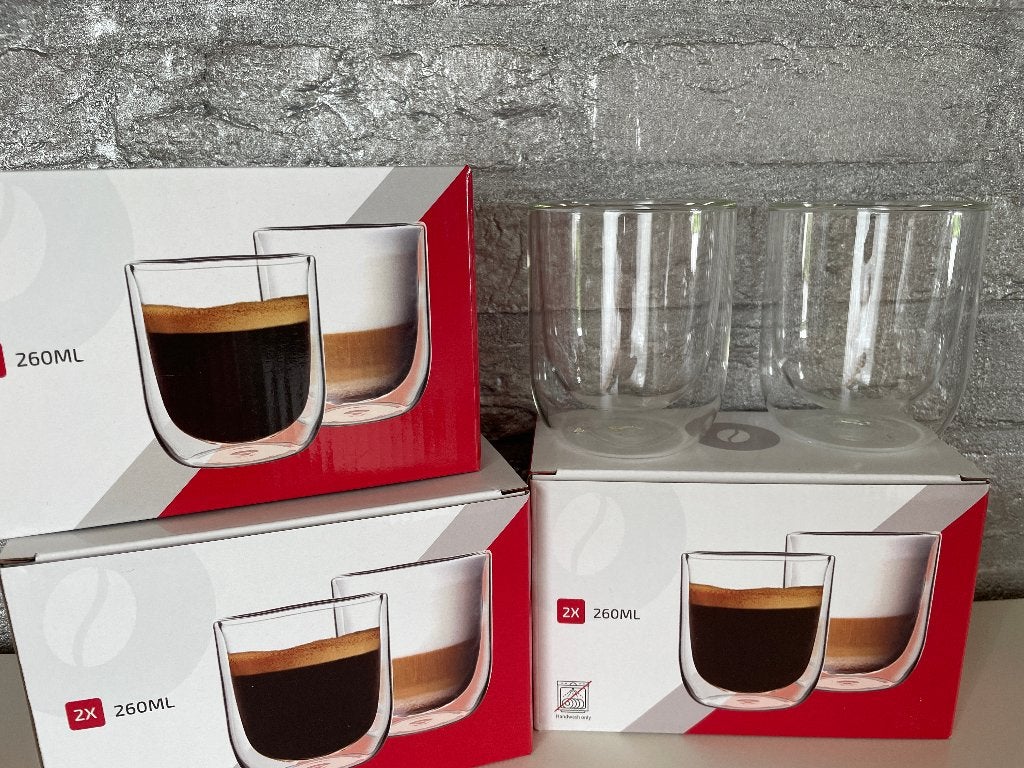 koffietassen - NIEUW, Verzenden, Nieuw, Glas of Glazen