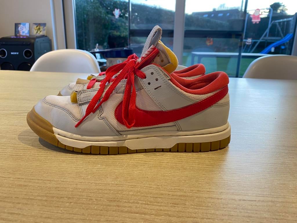 Nike air dunk jumbo maat 43, Nike, Ophalen of Verzenden, Zo goed als nieuw, Overige sporten