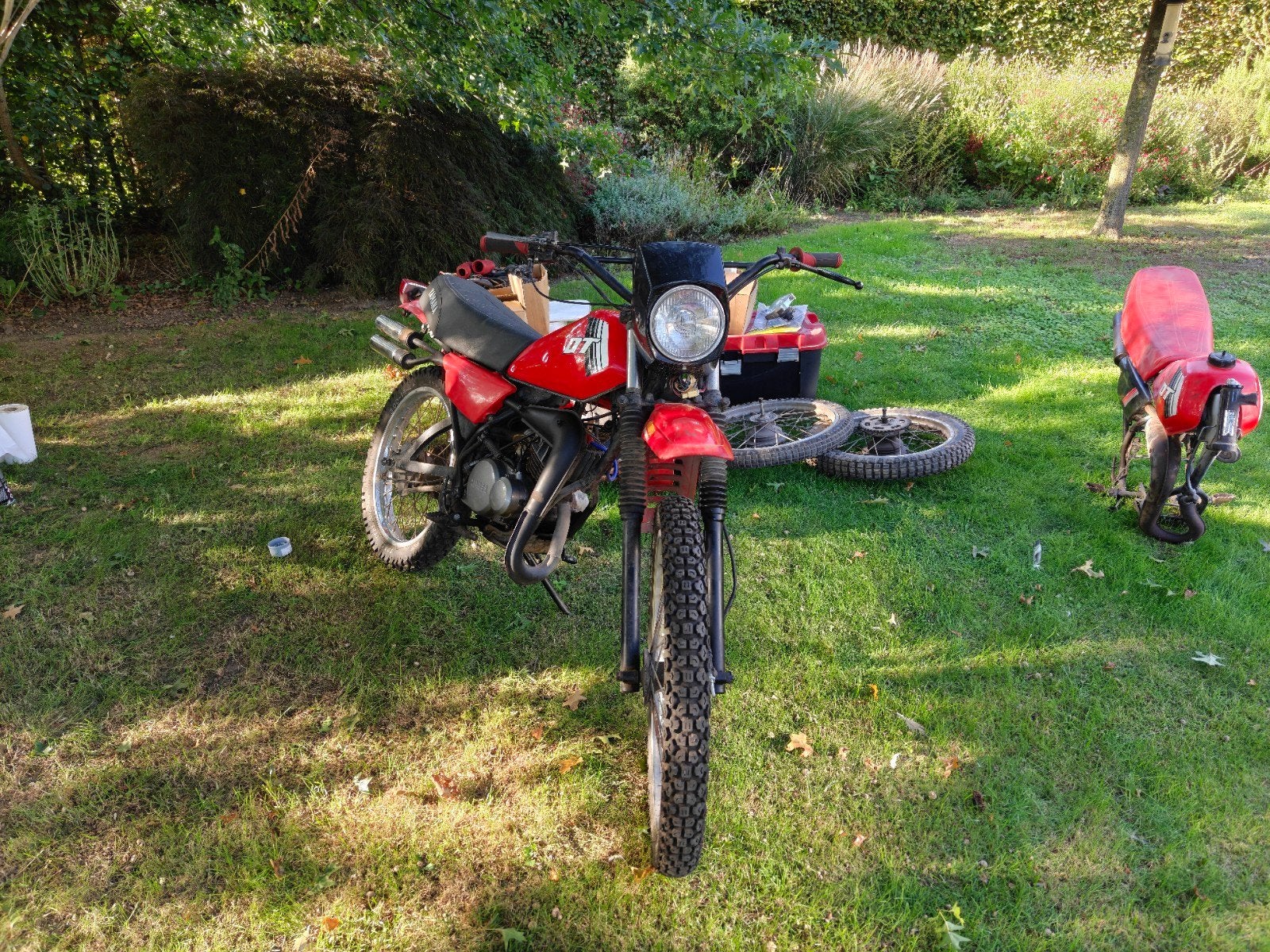 Yamaha DT50mx + onderdelen, Ophalen, Gebruikt, Yamaha, 49 cc